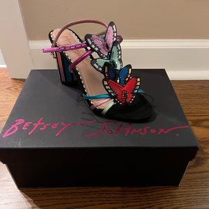 Betsy Johnson butterfly heels